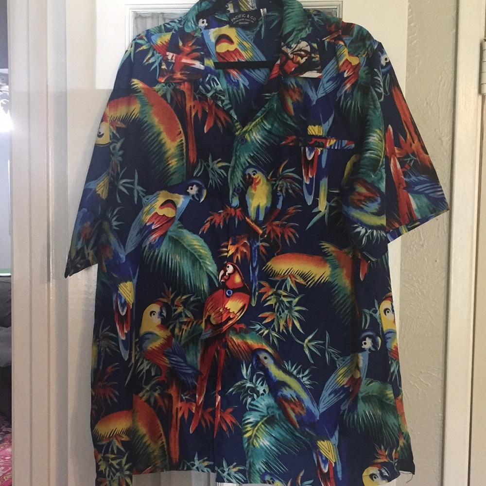 Parrot Hawaiian shirt